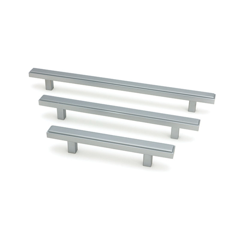 Polished Chrome Scully Pull Handle - Small, 9.6 cm, Satin Chrome