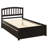 Artra Wood Twin Platform Storage Bed Wood Bed Frame with Two Drawers and Headboard-1317562140-1308102851