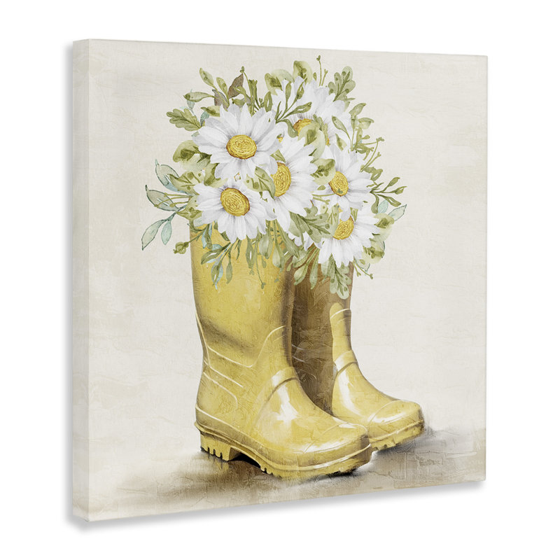 «Sunny Garden bottes» par Kim Allen, H 36 po x l 36 po