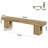 83-Inch TV Stand for 65/75/85, Modern Rustic Entertainment Center with Sturdy Base, Television Stand for Living Room, Bedroom & Hallway, Light Brown