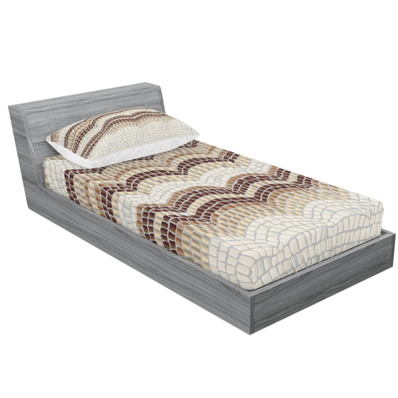 Microfiber Sheet Set, Twin Sheet Set with Fitted Sheet