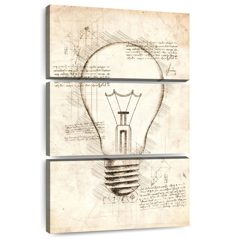 Laelle Light Bulb, 38" H x 24" W