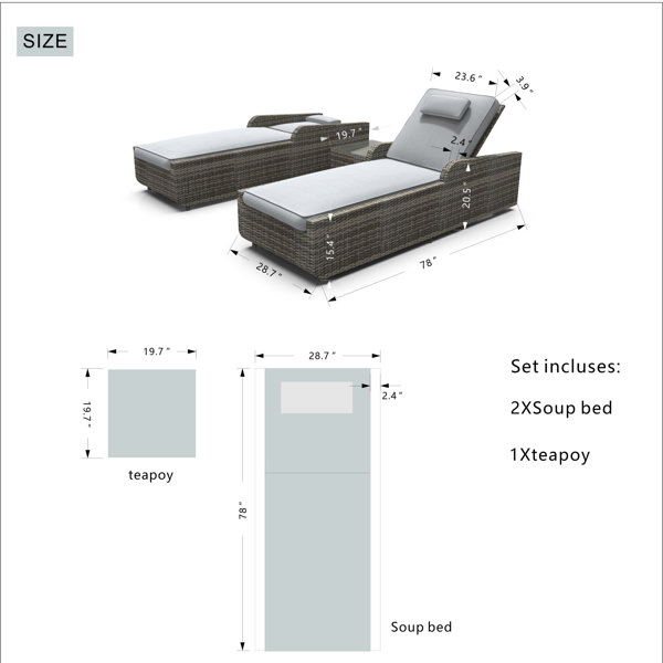 Dimensions du produit