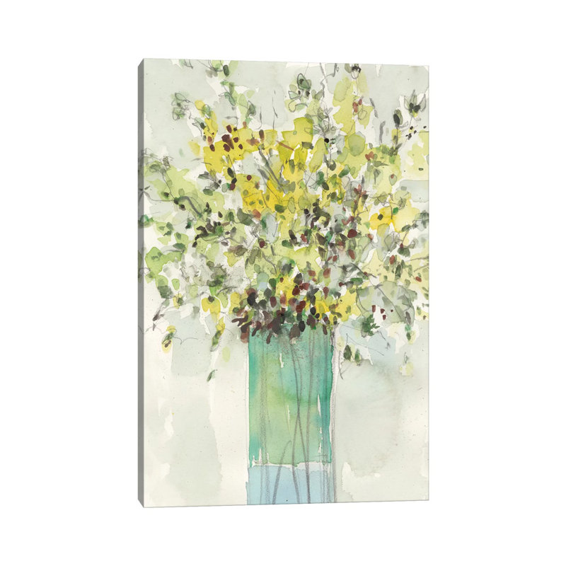 The Tall Vase II - Wrapped Canvas Print, 20.32 cm H x 30.48 cm W