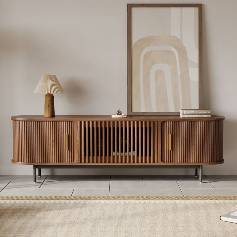 Armoire de rangement moderne et minimaliste pour meuble télé