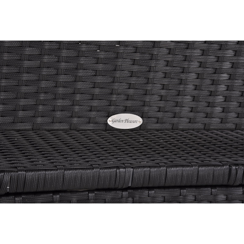 Amelie-Grace Powder Coated Aluminum Outdoor Bench