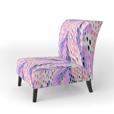 Fauteuil de chambre d'appoint en velours de couleur néon vif