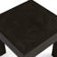 Natural Solid Wood End Table With Diamond Pastoral Pattern Inlay Design, Concealed Handle Drawer Nightstand -452198324