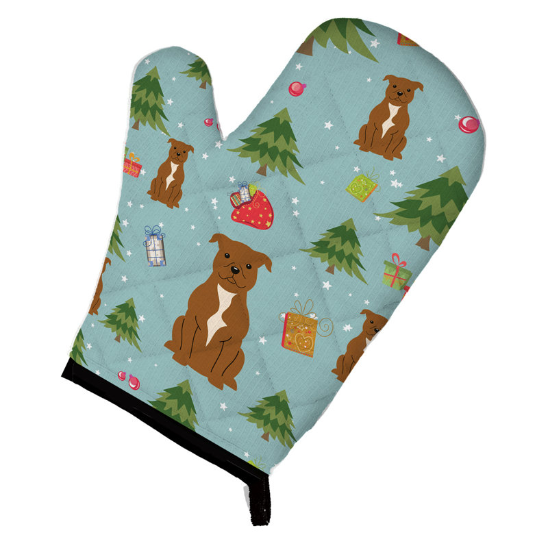 Moufle Silloth Staffordshire Bull Terrier, Brun
