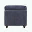 Chaise de salon en chenille durable avec coussin décoratif-1929716982
