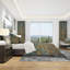 Blue and Bronze Dots on Glass IV - Ensemble de housse de couette Cabin & Lodge - Microfibre de polyester-38757914