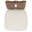 Chaise rembourrée en bois massif Kieran-610533849