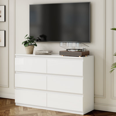 Ato 6-Drawer Double Dresser, 47.2’’W