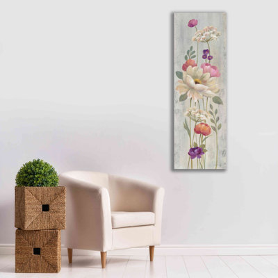 «Retro Floral I» par Silvia Vassileva, art mural sur toile