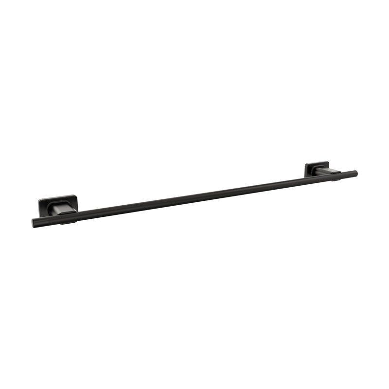 Bronx Matte Black Bronze Wall Mounted Towel Bar