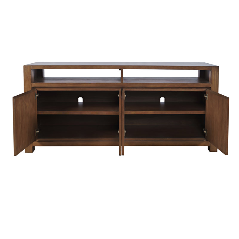 Meuble télé 70 po Brownstone, H 32 po x L 70 po x l 18 po, Bois brun