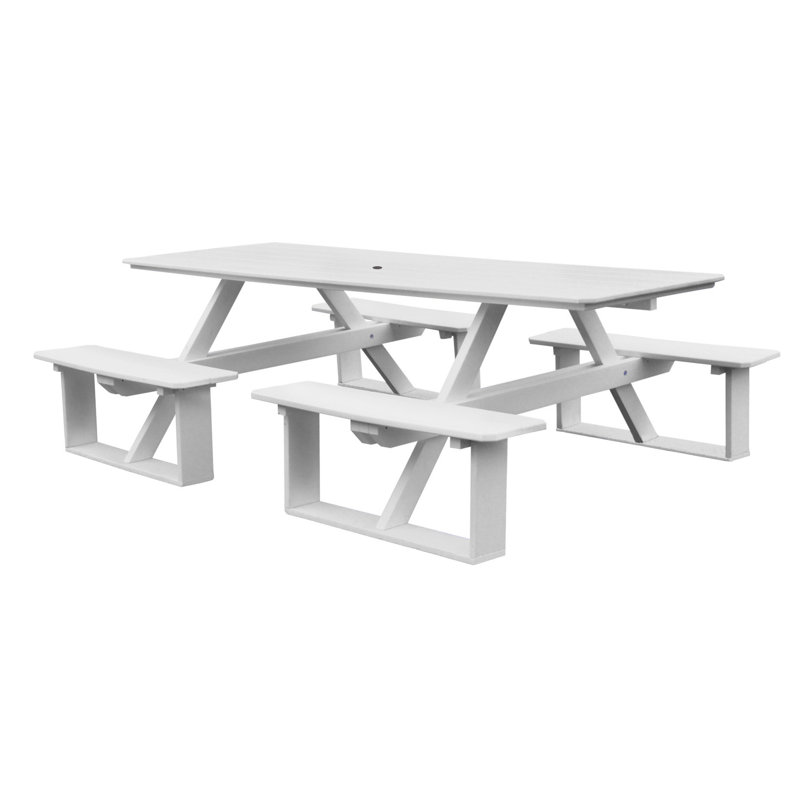 Table de pique-nique Westbrook, Blanc, Oui