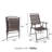 Modern Patio Lounge Chair with All-Weather WPC Slats & Rust-Resistant Frame