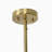 5-Light Dimmable Copper Wagon Wheel Chandelier