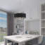 Lustre tambour à abat-jour Berthine-957907447