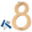 Numéro de maison à fixation flottante 6 po-475002384-475994654