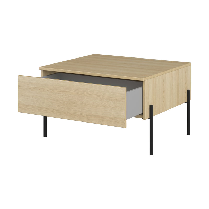 Ore Coffee Table with Storage, Beige