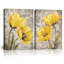 2 Piece Wrapped Canvas Wall Art
