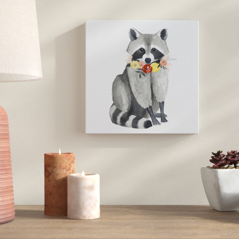 Flower Crown Forester III by Grace Popp - Wrapped Canvas Painting, 30cm H x 30cm W