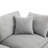Luxurious Down Filled Convertible Sectional Sofa With Reversible Chaise And Modular Design