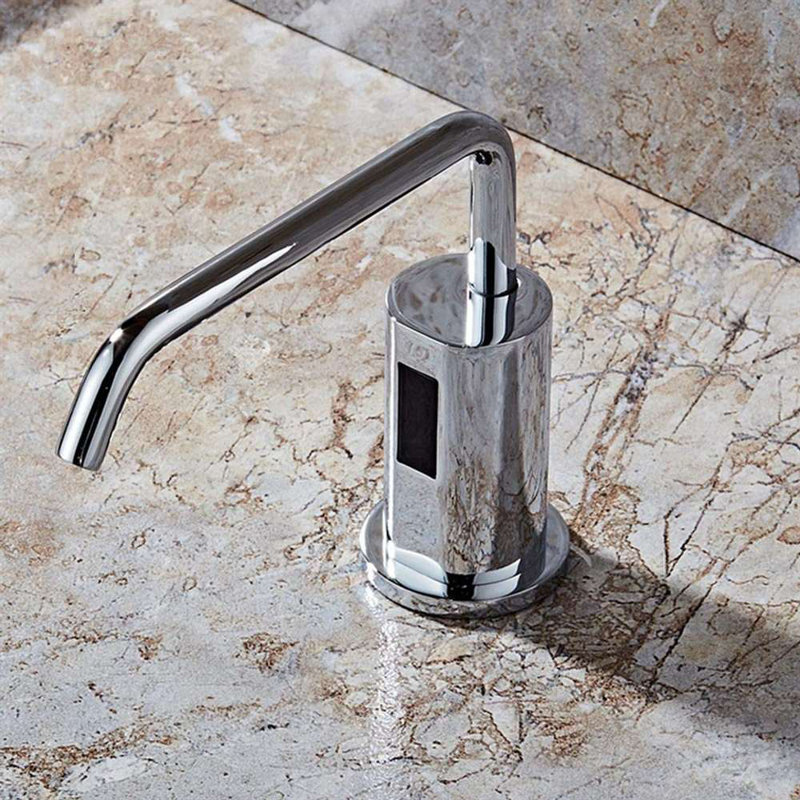 Distributeur de savon liquide automatique commercial Milan, Chrome chrome
