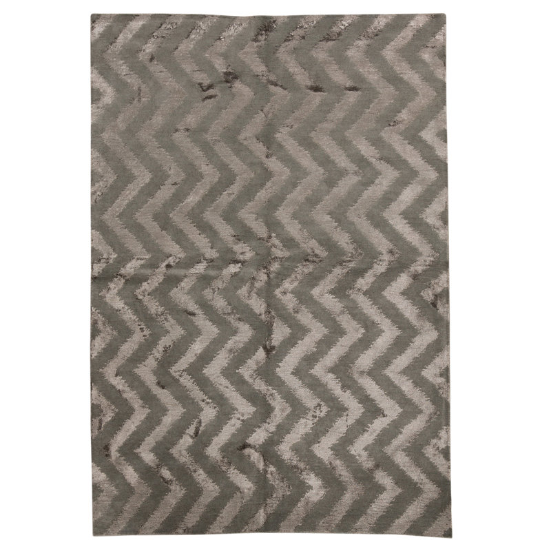 Hand Knotted Wool Geometric Indoor Rug