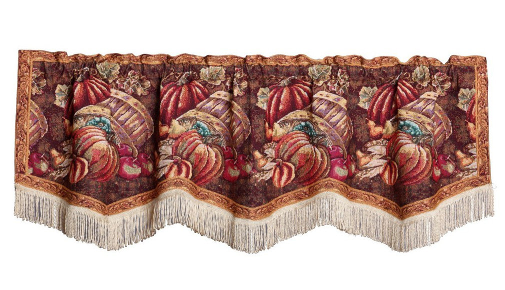 Marcelino Floral Tailored Window Valance The Holiday Aisle®