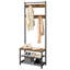 Iron Freestanding 9 - Hook Coat Rack-1828147962
