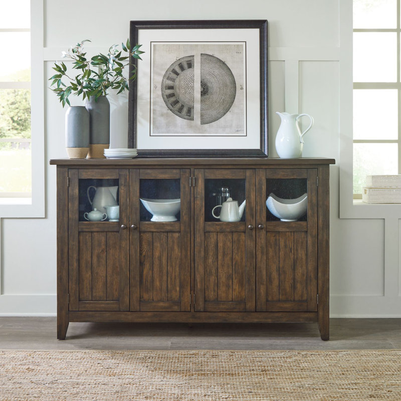 Jakeelah 4 Door Sideboard - Brown