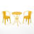 Sonay Round 2 - Person Outdoor Dining Set-265823590