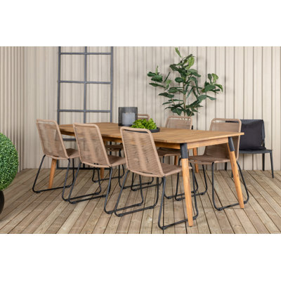 Bloxberg Solid Wood Dining Set