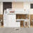 Loft Bed Featuring Integrated Staircase, Bookshelf, Drawers, Workspace Desk, And Wardrobe – All-In-One Solution-151738374-151738376