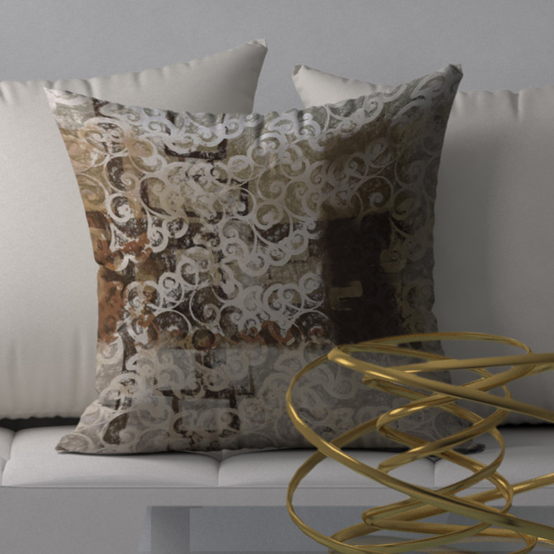 Housse de coussin carrée/insert, 24 po x 24 po
