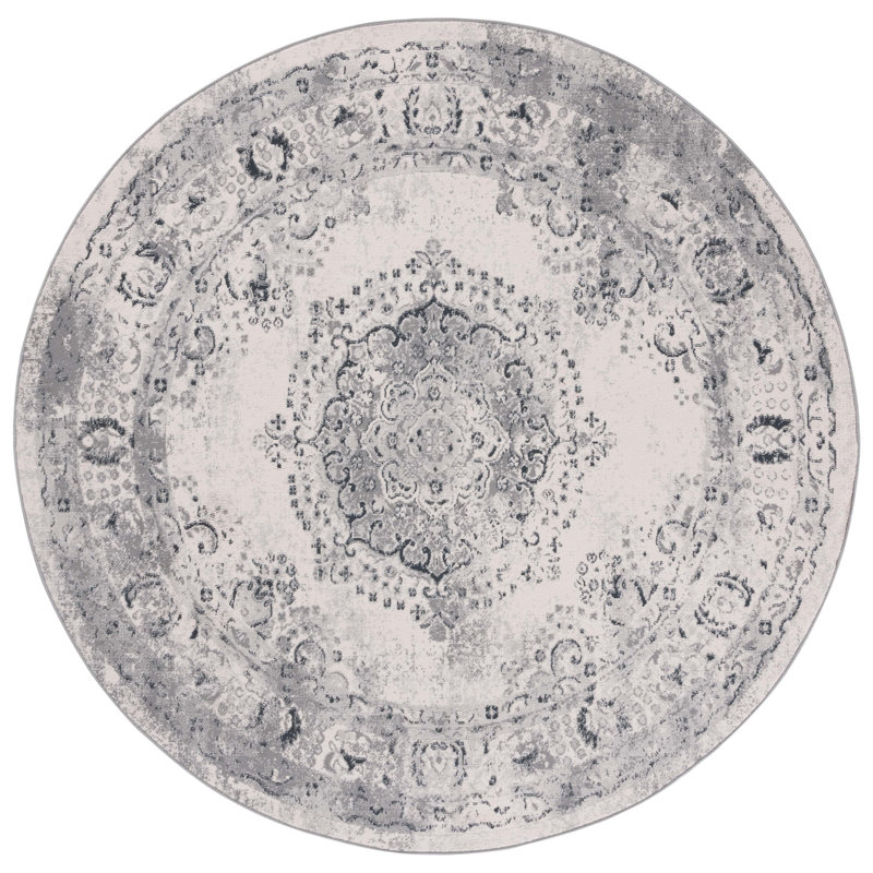 Haval Performance Oriental Rug, Round 6'7"