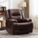 Pendaray 3 - Piece Modern Manual Genuine Leather Reclining Living Room Set with 2 Recliners & 1 Sofa