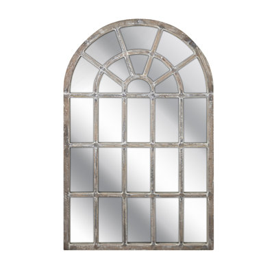 Solid Wood Flat Wall Mirror