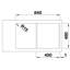 Classimo Single Bowl Inset Kitchen Sink