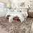 Machine Washable Rug Oriental Vintage Non-Slip Low Pile Rubber Backing Area Rug for Living Room Bedroom Kitchen Dining Room-1831684536