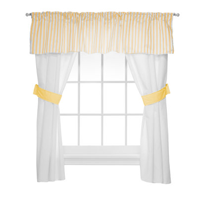 Henke Cotton Blend Tailored Window Valance