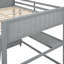 Full Size Wooden Loft Bed With Drawers-1805298462