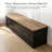 75'' Modern Entryway Hall Tree with Bench, 5-in-1 Storage Solution - 3 Cabinets, 6 Drawers, 3-Tier Shelves & Coat Hooks for Hallway, Living Room, Mudroom - White-1554564048