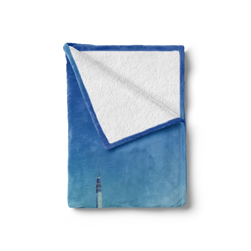 Hand Woven Throw Blanket, 50" x 60"
