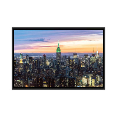 " Skyline At Dusk II, Midtown, New York City, New York, USA " by Matteo Colombo