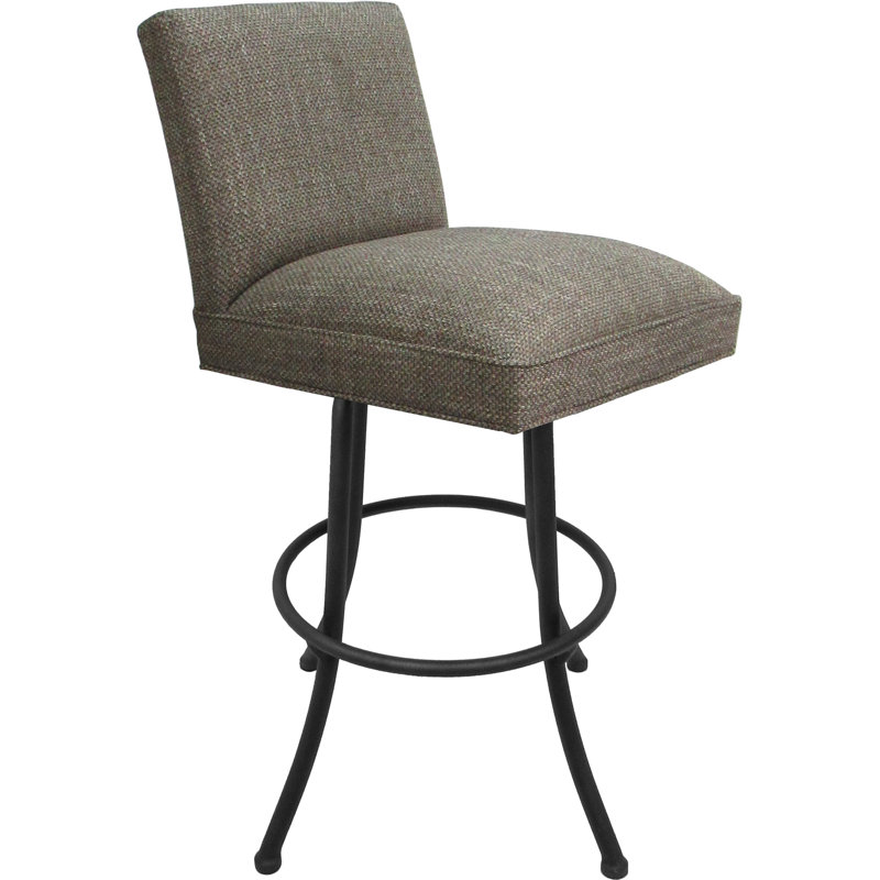 Cuve, Black, Brun / Gris, Tabouret de bar (siège d’une hauteur de 34 po)