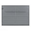 Lit escamotable double pleine grandeur, gris-1677331083-1677331082